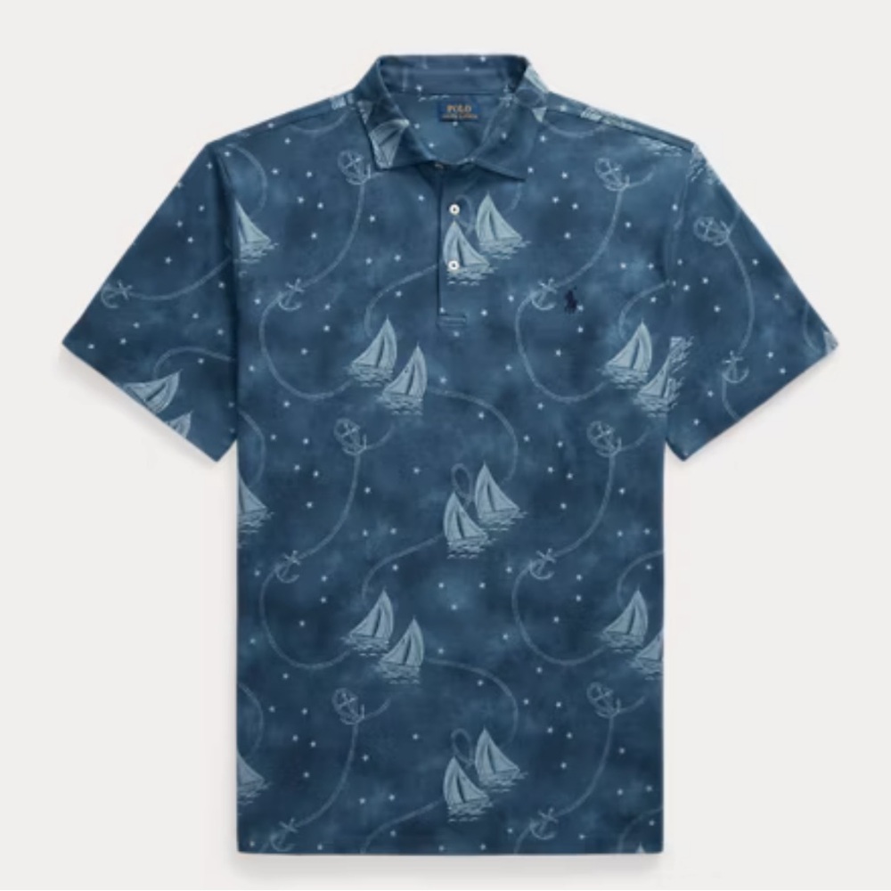 Polo Ralph Lauren Yarn Dyed Mesh Polo